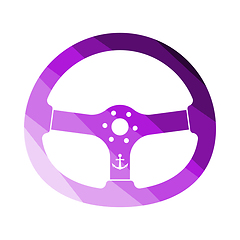 Image showing Icon Of Steering Wheel