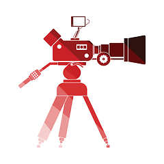 Image showing Movie camera icon