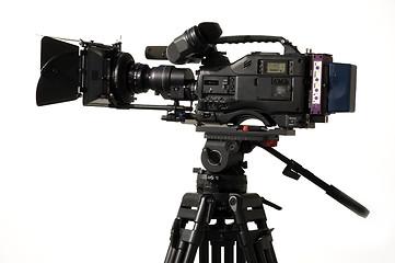 Image showing Professional digital video camera.