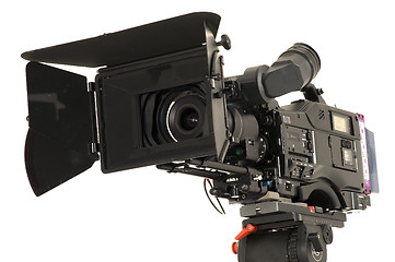 Image showing Professional digital video camera.
