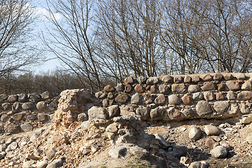 Image showing ruins of the ancient fortification