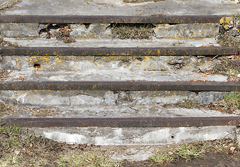 Image showing concrete staircases