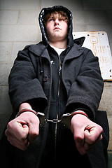 Image showing teen crime
