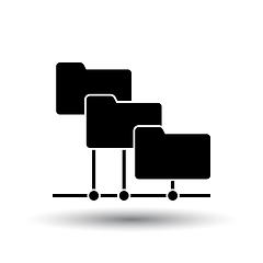 Image showing Folder Network Icon