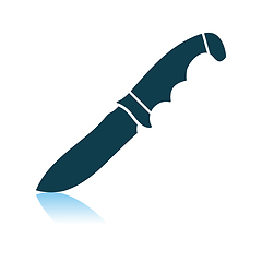 Image showing Hunting Knife Icon