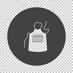 Image showing Artist apron icon