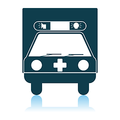 Image showing Ambulance Car Icon