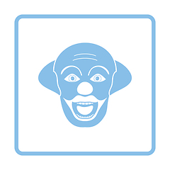 Image showing Party clown face icon