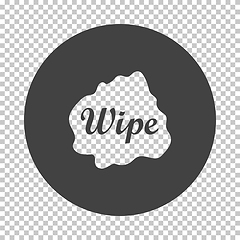Image showing Wipe cloth icon