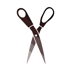 Image showing Tailor Scissor Icon