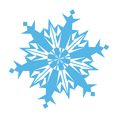 Image showing Snowflake ornate