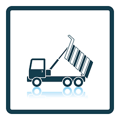 Image showing Icon of tipper