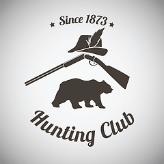 Image showing Hunting Emblem