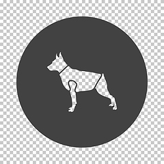 Image showing Dog cloth icon