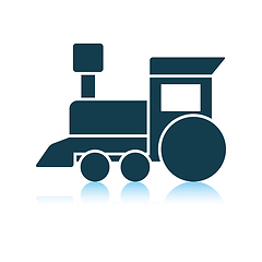 Image showing Train toy icon