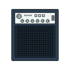 Image showing Audio monitor icon
