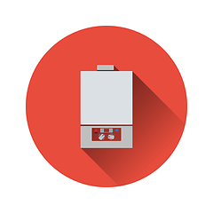 Image showing Gas boiler icon