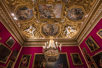 Image showing interiors of Palazzo Pitti, Florence, Italy