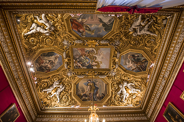 Image showing interiors of Palazzo Pitti, Florence, Italy