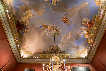 Image showing interiors of Palazzo Pitti, Florence, Italy