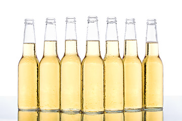 Image showing beer bottles