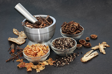 Image showing Chinese Plant Medicine for Holistic Healthcare