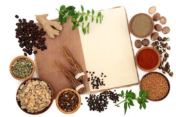 Image showing Healing Nervine Herbs and Spice