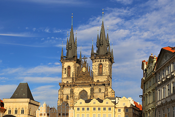 Image showing Church of Our Lady before Tyn, Prague, Czech Republic