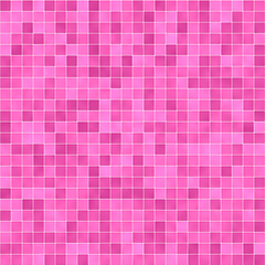 Image showing Illustration of pink tile pattern