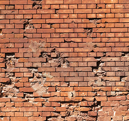 Image showing destroyed wall