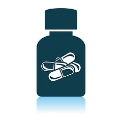 Image showing Pills Bottle Icon