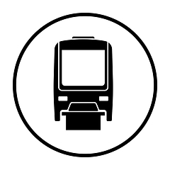 Image showing Monorail  icon front view