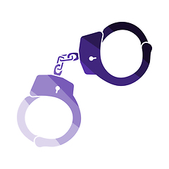 Image showing Police Handcuff Icon