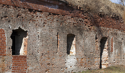 Image showing brick fortification