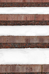 Image showing stone stairs on a hill