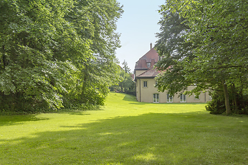 Image showing idyllic park scenery