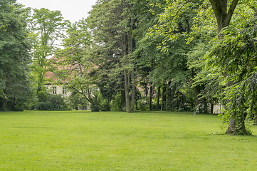 Image showing idyllic park scenery