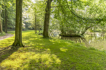 Image showing idyllic park scenery