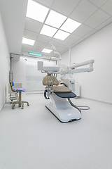 Image showing Interior of dentistry medical office, special equipment