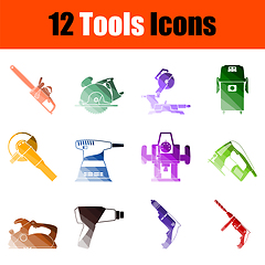 Image showing Tools Icon Set