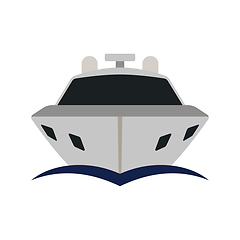 Image showing Motor Yacht Icon