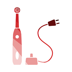 Image showing Electric toothbrush icon