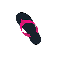 Image showing Flip flop icon