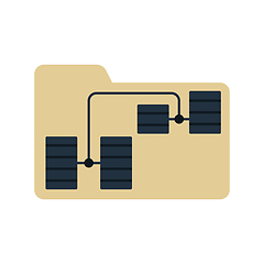 Image showing Folder Network Icon