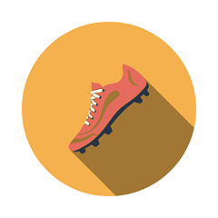 Image showing American football boot icon