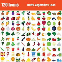 Image showing Set of 120 Icons