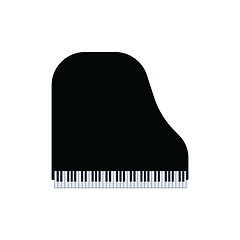 Image showing Grand piano icon