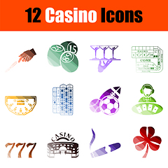 Image showing Casino Icon Set