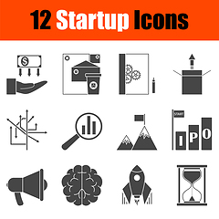 Image showing Startup Icon Set