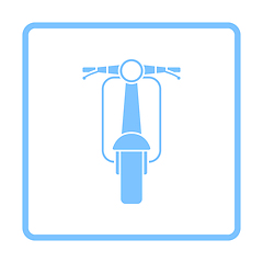 Image showing Scooter Icon Front View